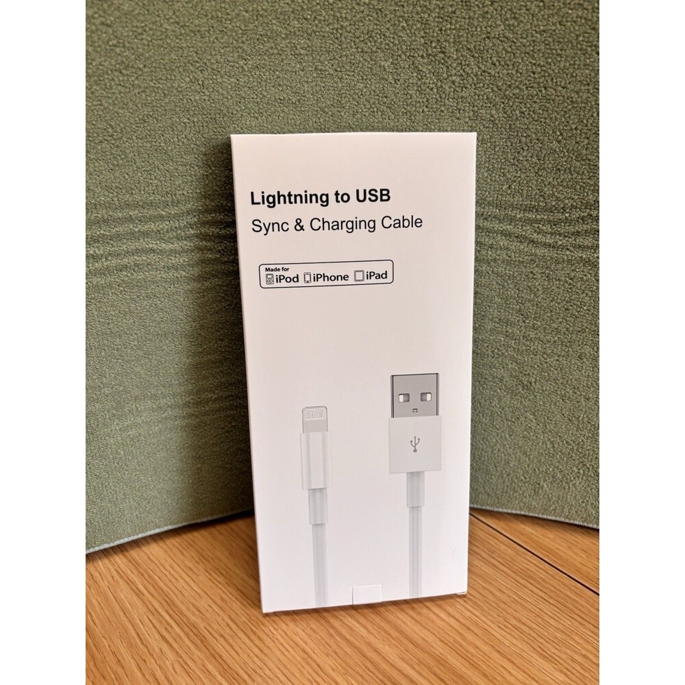 USB Charging Cables Set Of 3 (6ft Long) New